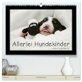 Allerlei Hundekinder (hochwertiger Premium Wandkalender 2025 DIN A2 quer), Kunstdruck in Hochglanz - Kathrin Köntopp
