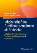 Cover-Bild zum Titel 'Inhaberschaft im Familienunternehmen als Profession' von 'Monika Susanne Börner, Hermut Kormann'