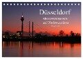 Düsseldorf Abendstimmungen und Nachtansichten (Tischkalender 2024 DIN A5 quer), CALVENDO Monatskalender - Simona Fröhlich