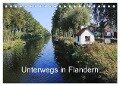 Unterwegs in Flandern (Tischkalender 2024 DIN A5 quer), CALVENDO Monatskalender - Gudrun Nitzold-Briele