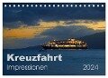 Kreuzfahrt Impressionen (Tischkalender 2024 DIN A5 quer), CALVENDO Monatskalender - Uwe Bade