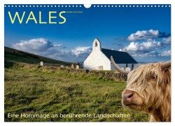 Wales - Eine Hommage an berührende Landschaften (Wandkalender 2025 DIN A3 quer), CALVENDO Monatskalender - Rainer Kuczinski
