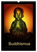 Buddhismus (Wandkalender 2024 DIN A3 hoch), CALVENDO Monatskalender - Julia Axon Und Claudia Burlager