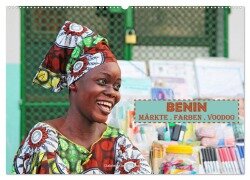 Benin Märkte Farben Voodoo (Wandkalender 2026 DIN A2 quer), CALVENDO Monatskalender - Gabriele Gerner-Haudum
