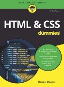 Cover-Bild zum Titel 'HTML & CSS für Dummies' von 'Florence Maurice'