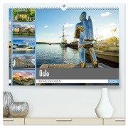 Oslo Impressionen (hochwertiger Premium Wandkalender 2026 DIN A2 quer), Kunstdruck in Hochglanz - Dirk Meutzner