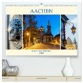 Aachen - die Kaiserstadt am Dreiländereck (hochwertiger Premium Wandkalender 2024 DIN A2 quer), Kunstdruck in Hochglanz - Christian Müller
