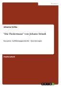 Cover-Bild zum Titel '"Die Fledermaus" von Johann Strauß' von 'Johanna Scriba'