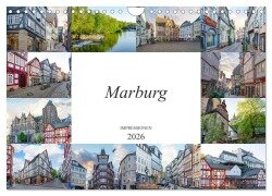 Marburg Impressionen (Wandkalender 2026 DIN A4 quer), CALVENDO Monatskalender - Dirk Meutzner