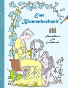 Cover-Bild zum Titel 'Eine Blumenhochzeit (Ausmalbuch)' von 'Luisa Rose'