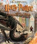 Harry Potter and the Goblet of Fire: The Illustrated Edition (Harry Potter, Book 4) - J K Rowling
