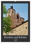 Cover-Bild zum Titel 'Kirchen und Klöster in Deutschland (Wandkalender 2026 DIN A2 hoch), CALVENDO Monatskalender' von 'Andrea Janke'