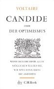 Candide oder Der Optimismus - Voltaire