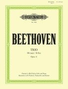 Trio in B Flat Op. 11 for Clarinet (or Violin), Violoncello and Piano - Ludwig van Beethoven, Carl Hermann, Paul Grümmer