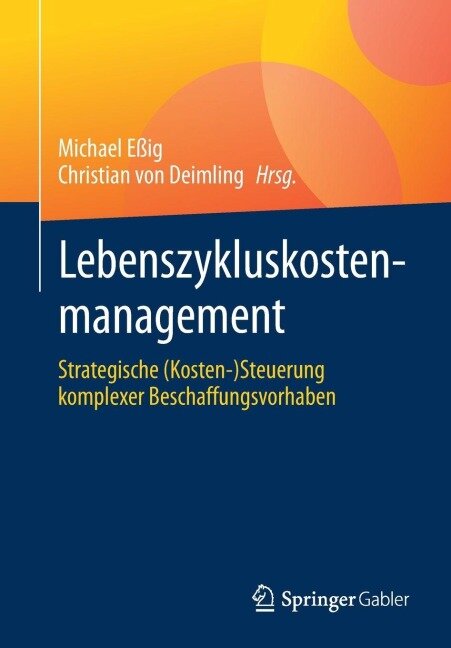 Lebenszykluskostenmanagement - 