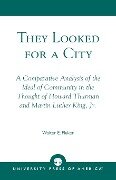 They Looked for a City - Walter E. Fluker