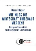Wie muss die Wirtschaft umgebaut werden? - Bernd Meyer