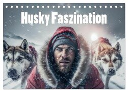 Husky Faszination (Tischkalender 2025 DIN A5 quer), CALVENDO Monatskalender - Liselotte Brunner-Klaus