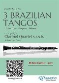 Bb Bass Clarinet : Three Brazilian Tangos for Clarinet Quartet - Ernesto Nazareth, a cura di Francesco Leone