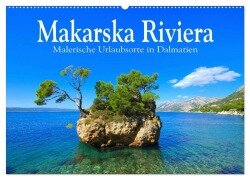 Makarska Riviera - Malerische Urlaubsorte in Dalmatien (Wandkalender 2025 DIN A2 quer), CALVENDO Monatskalender - LianeM LianeM