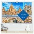 Barcelona - ein Traumreiseziel (hochwertiger Premium Wandkalender 2025 DIN A2 quer), Kunstdruck in Hochglanz - Nina Schwarze