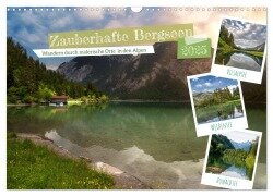 Zauberhafte Bergseen (Wandkalender 2025 DIN A3 quer), CALVENDO Monatskalender - Gierok-Latniak, Steffen Magic Artist Design