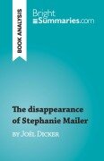 Cover-Bild zum Titel 'The disappearance of Stephanie Mailer' von 'Morgane Fleurot'