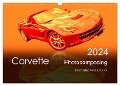 Corvette Photocomposing (Wandkalender 2024 DIN A3 quer), CALVENDO Monatskalender - Alois J. Koller