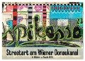 Streetart am Wiener Donaukanal (Tischkalender 2024 DIN A5 quer), CALVENDO Monatskalender - Alexander Bartek