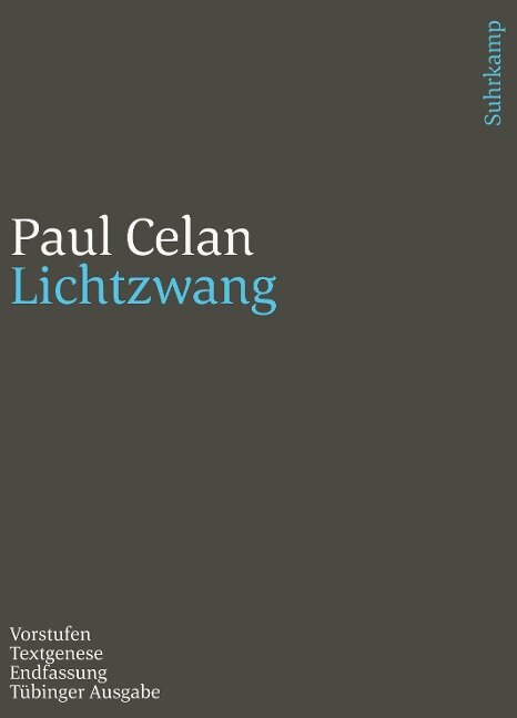 Werke. Tübinger Ausgabe - Paul Celan