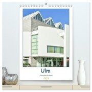 Cover-Bild zum Titel 'Ulm Fassaden der Stadt (hochwertiger Premium Wandkalender 2026 DIN A2 hoch), Kunstdruck in Hochglanz' von 'Bettina Hackstein'