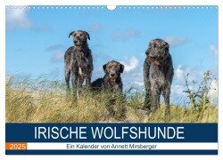 Irische Wolfshunde (Wandkalender 2025 DIN A3 quer), CALVENDO Monatskalender - Annett Mirsberger
