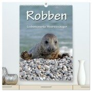 Robben (hochwertiger Premium Wandkalender 2025 DIN A2 hoch), Kunstdruck in Hochglanz - Martina Berg