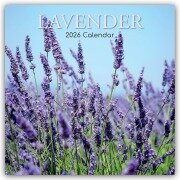 Cover-Bild zum Titel 'Lavender - Lavendel 2026 - 16-Monatskalender' von 'Gifted Stationery Co. Ltd'