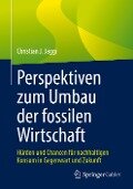 Perspektiven zum Umbau der fossilen Wirtschaft - Christian J. Jäggi