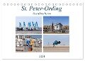 St. Peter-Ording Stranderlebnisse (Tischkalender 2024 DIN A5 quer), CALVENDO Monatskalender - Manuela Falke