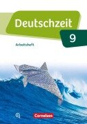 Cover-Bild zum Titel 'Deutschzeit 9. Schuljahr - Allgemeine Ausgabe - Arbeitsheft mit Lösungen' von 'Renate Gross, Franziska Jaap, Anne Jansen, Sophie Porzelt, Toka-Lena Rusnok'