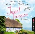 Cover-Bild zum Titel 'Inselherzen' von 'Marlies Folkens'