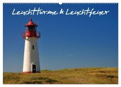 Leuchttürme & Leuchtfeuer (Wandkalender 2025 DIN A2 quer), CALVENDO Monatskalender - Uwe Bade
