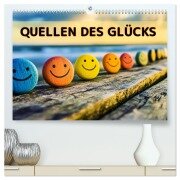 Quellen des Glücks (hochwertiger Premium Wandkalender 2025 DIN A2 quer), Kunstdruck in Hochglanz - Susan Michel
