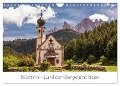Südtirol - Land der Berge und Seen (Wandkalender 2024 DIN A4 quer), CALVENDO Monatskalender - Harry Müller