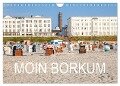 Moin Borkum (Wandkalender 2024 DIN A4 quer), CALVENDO Monatskalender - Dietmar Scherf
