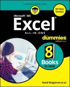 Cover-Bild zum Titel 'Microsoft 365 Excel All-In-One for Dummies' von 'Guy Hart-Davis, Michael Alexander, Dick Kusleika, Paul McFedries, Ken Bluttman'