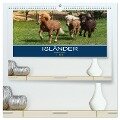 Isländer - icelandic horses (hochwertiger Premium Wandkalender 2024 DIN A2 quer), Kunstdruck in Hochglanz - Alexandra Hollstein