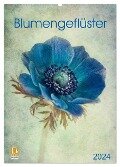 Blumengeflüster (Wandkalender 2024 DIN A2 hoch), CALVENDO Monatskalender - Claudia Möckel Lucy L!u