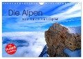 Die Alpen ¿ vom Tal bis zum Gipfel (Wandkalender 2024 DIN A4 quer), CALVENDO Monatskalender - Stefan Mosert