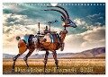 Die Roboter-Tierwelt (Wandkalender 2025 DIN A4 quer), CALVENDO Monatskalender - Werner Braun