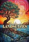Zentangle Landscapes Coloring Book for Adults 2 - Monsoon Publishing