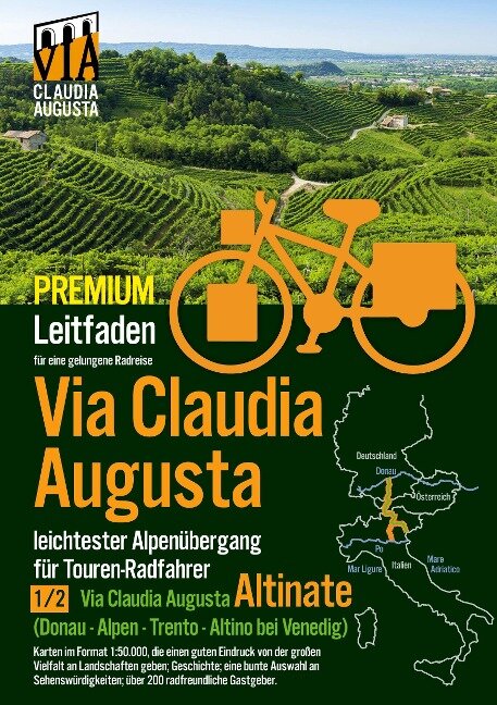 Rad-Route Via Claudia Augusta 1/2 "Altinate" PREMIUM - Christoph Tschaikner