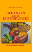 Cover-Bild zum Titel 'Gedanken und Empfindungen' von 'Jutta Siemann-Albers'